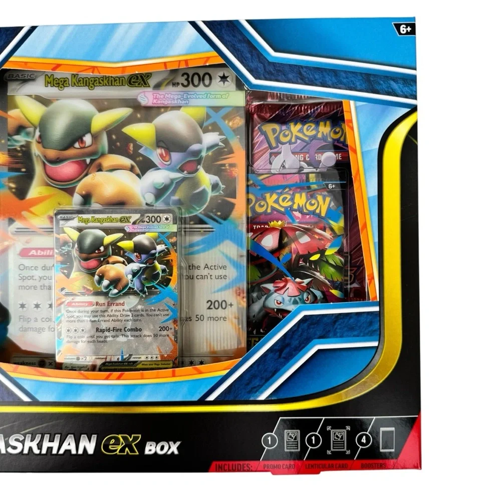 NEW Pokemon TCG Mega Kangaskhan Ex Collection w/Promo + 4 Packs SEALED BOX 5125